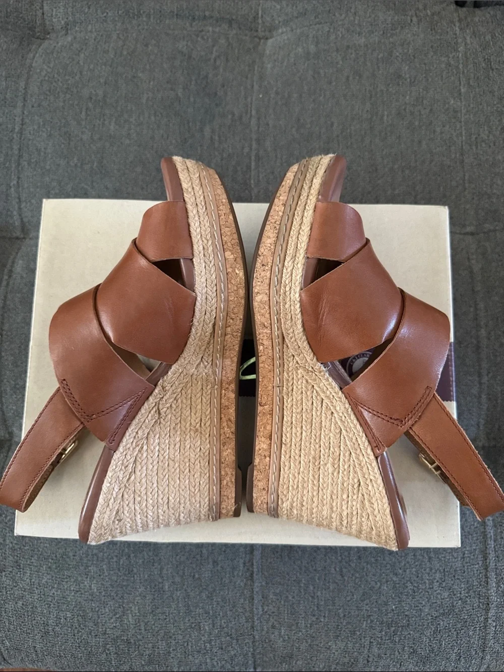 Clarks smooth leather
